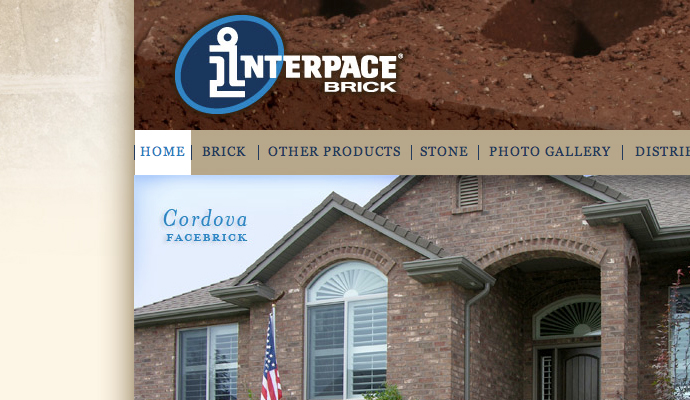 Interpace Brick UI Screenshot